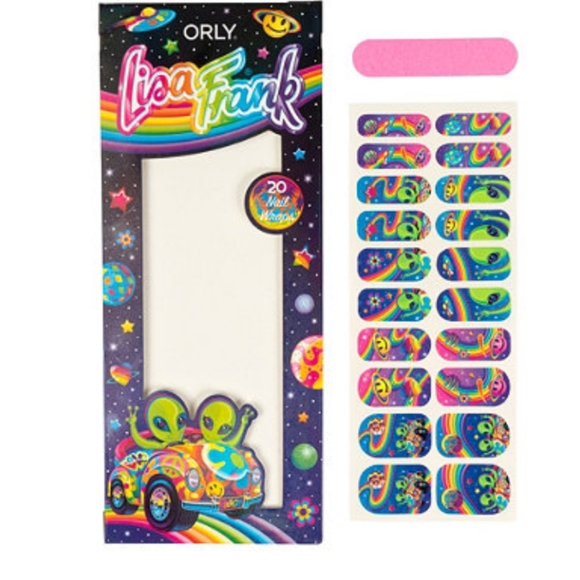 FINAL PRICE NO LOWER Lisa Frank Nail Wraps - Picture 2 of 3